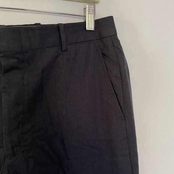 Tom James Mens Black Dress Pants Size 34 business casual formal trousers - Picture 2 of 8